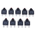 【Must-Have Gadgets】 3/4/5/6/8/10/15/20/30A Circuit Breaker Overload Protector Switch Fuse Thermal Switch Overload Protector Push Button. 