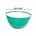 Heavy Mixing Bowl Big Size for Multi-Use - 11.5 Inches: Mix Ingredients with Ease in this Heavy and Large 11.5-Inch Mixing Bowl..