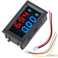 DSN-VC288 VC288 DC 100V 10A Voltmeter & Ammeter Blue & Red LED Amp Dual Digital Volt Meter Voltage Current Meter Mini Digital Voltmeter Ammeter Tester 0.56" LED Display Electrical Circuitry & Parts. 