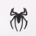 3D Metal Spider Car Sticker Logo for Bike Motor Car Silver Chrome Motor Emblem. 