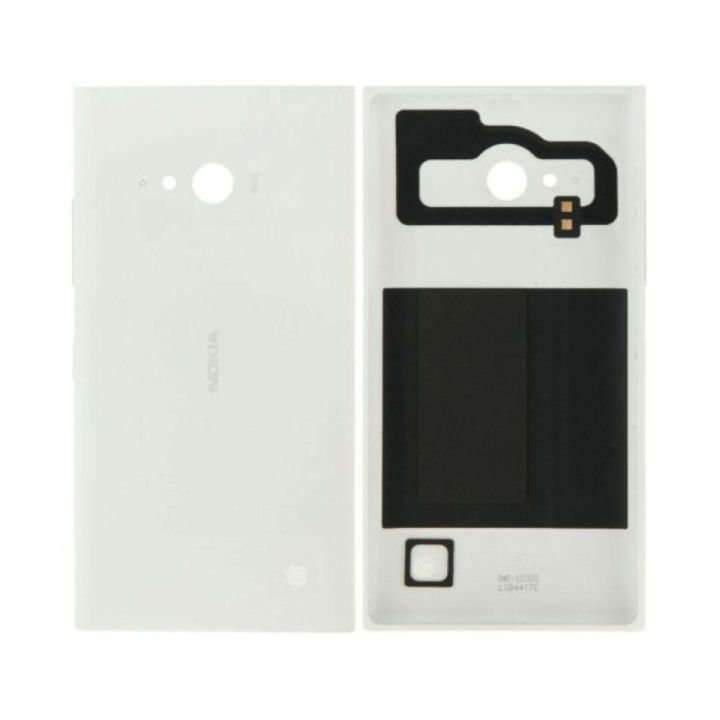 For Nokia Lumia 730 Back Shell / Casing with Button - Back Cover for Smartphone