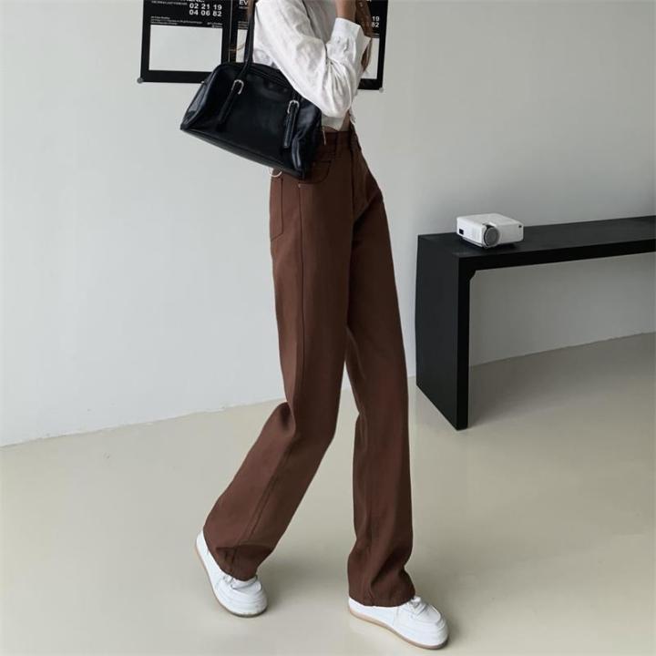 Summer%20Women%20Brown%20Jeans%20High%20Waist%20Loose%20Straight%20Wide%20Leg%20Denim%20Female%20Y2k%20Casual%20Streetwear%20Vintage%20Baggy%20Trouser%20-%20Image%207