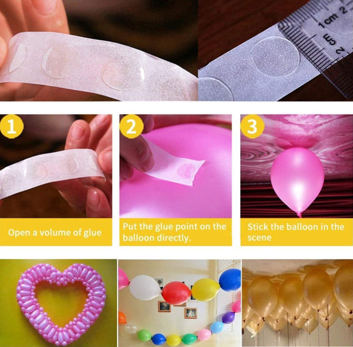 100%20pcs%20Super%20Sticky%20Double-Sided%20Adhesive%20Dot%20Fixed%20For%20Balloon%20Birthday,%20Anniversary,%20Wedding%20Party%20Decoration%20-%20Image%204