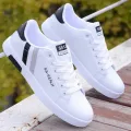 Running Sneakers White Color Casual Lace-up Shoes Winter and Summer Men's Shoes 2023. 