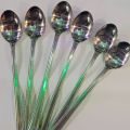 6 Pcs Of Long Handle Spoon Set - Kitchen Utensils. 