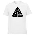 Funny Triathlon Triathlete Runninger Swimmings Bikings T Shirts Graphic Cotton Streetwear Short Sleeve T-shirt Mens Clothing. 