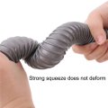 TWEXQNY 3pcs 3.5Ft Washing Machine Pvc Y Shaped Drain Discharge Hose Washer Pipe Connector , with 2 Waterproof Rings.