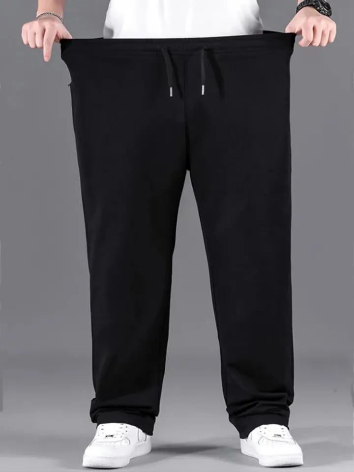 10XL Oversized Large Size Black Casual Pants Mens Sweatpants Elastic Waist Sports Joggers Pants Baggy Trousers Men Streetwear Daraz .bd