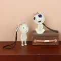 Fashion Luminous Alien Phone Lanyard Creative Resin Mobile Phone Strap Keychain NOVO. 