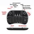 2.4 G Mini Bluetooth Portable Wireless Keyboard with Touchpad Mouse Multi-media Handheld Android Keyboard. 