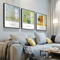 Collection of Van Gogh Works 24 Pics Canvas Painting Classic Art2023ist Art Poster and Print Wall Art Picture for Bedroom Home Decor. 