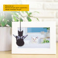 Cat Memorial Suncatcher Decorative Pet Loss Suncatcher Hand Made for Living Room for Window.