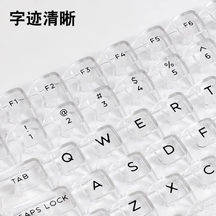 Full%20Transparent%20Crystal%20Keycaps%20DIY%20Customized%20Mechanical%20Keyboard%20Universal%20Keycaps%20132%20Keys%20Large%20Complete%20Set%20of%20Transparent%20Keycaps%20-%20Image%204