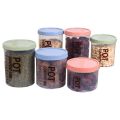 Portable Large Capacity Kitchen Food Storage Canisters Transparent Sealed Grain Fresh Preservation Box Household with Scale Cereal Jars for Kitchen. 
