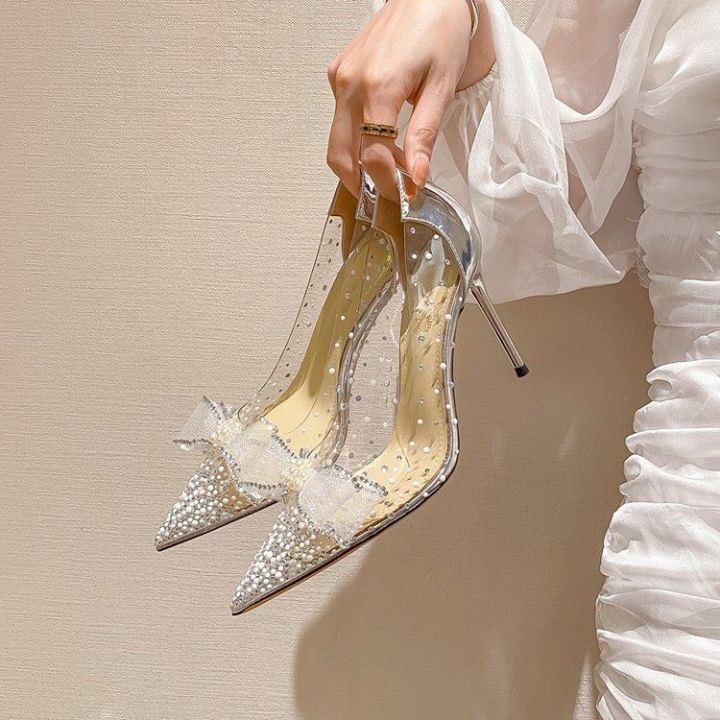 Transparent%20Rhinestone%20Bowknot%20Sandals%20Summer%20New%20Women's%20High%20Heel%20Pumps%20Design%20Sense%20Niche%20Temperament%20Stiletto%20Heel%20High%20Heels%20-%20Image%209