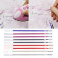 【Fashion】10Pcs/Set Heat Erasable Magic Marker Pen Fabric Fabric Pens Line Marking DIY Sewing Accessories. 