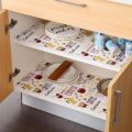 Printed Cabinet Mat Waterproof Kitchen Drawer Mat Drawer Liners for Kitchen Cabinets Fridge Mats Scalable Contact Paper Shelf. 