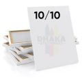 White PREMIUM CANVAS 10X10 Inch. 