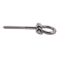 2 Pcs 304 Stainless Steel Screw Bracket Heavy Duty 180° Swing Hangers.
