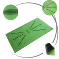 Golf Swing Mat Batting Trajectory Direction Detection Training Pad Green for Indoor/Outdoor Swing Detection Batting.
