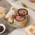 50Pcs Oil-Proof Wax Paper Food Wrapper Paper Bread Sandwich Burger Fries Wrapping Baking Tools Fast Food Bread Oilpaper Burgers-MINETTE. 