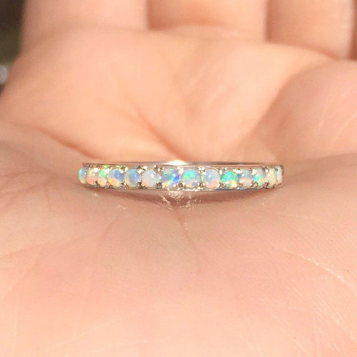 Fashion%20Opal%20Round%20Bead%20Ring%20For%20Women%20Girls%20Wedding%20Party%20Jewelry%20Gift%20jz386%20-%20Image%205