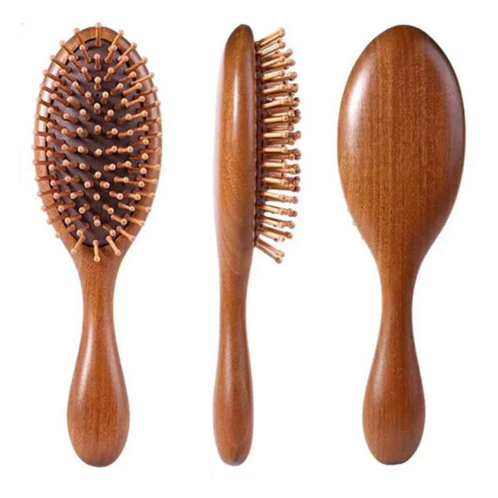 Wood%20handle%20Wooden%20comb%20Anti-frizz%20Air%20bag%20design%20Golden%20silk%20Hair%20brush%20Green%20sandalwood%20Curved%20teeth%20Air%20cushion%20comb%20for%20-%20Image%202