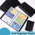 Leather Cards ID Credit Card Holder Books Cards Album Book Case Organizer Business Collection Storage Container 40/120/180/240/300 Card Position.
