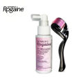 Female Minoxidil Rogaine Topical Solution Hair Regrowth Treatment 2% Minoxidil for Women - 60 ml 30 Days Supply with Derma Roller Combo - MNXWC. 