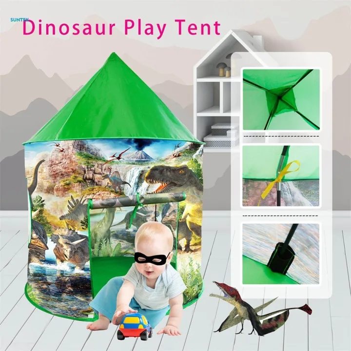 Dinosaur%20Play%20Tent%20Toys%20Portable%20up%20Kids%20Valentines%20Day%20Gifts%20for%20Yard%20Indoor%20Playground%20-%20Image%202