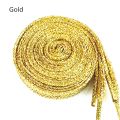 1 Pair Shiny Gold Silver Thread Shoelaces Glitter Flat Shoelaces Sparkly Bootlaces Colors Shimmering 110cm Shoe Laces Colored. 