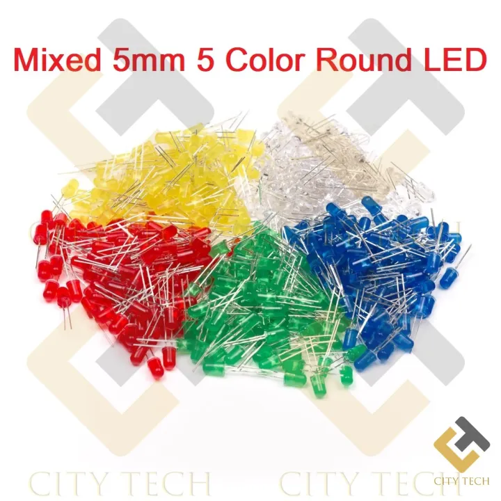 LED%20Mixed%205mm%205%20Color%20100Pcs%20Green%20Red%20Yellow%20White%20Blue%20Round%20LED%20Light%20Emitting%20Diode%20Basic%20Light%20Bulbs%20For%20Electronics%20Project%20Indicator%20Front%20Panels%20Light%20DIY%20-%20Image%206