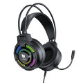 T-WOLF Thunderwolf H140 Headset Headset Notebook Luminous Wired 7.1USB Gaming Headset. 