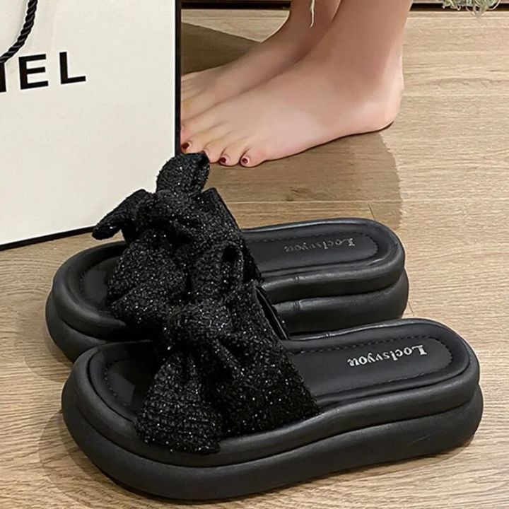 Bow%20Platform%20Women%20Slippers%20Summer%20Flats%20Flip%20Flops%20Shoes%202024%20New%20Fashion%20Dress%20Beach%20Sandals%20Walking%20Slides%20Female%20Zapatillas%20-%20Image%203