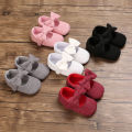 Spring and Autumn Style 0-1 Year Old Walking Soft Sole Knitted Baby Versatile Princess Shoes. 