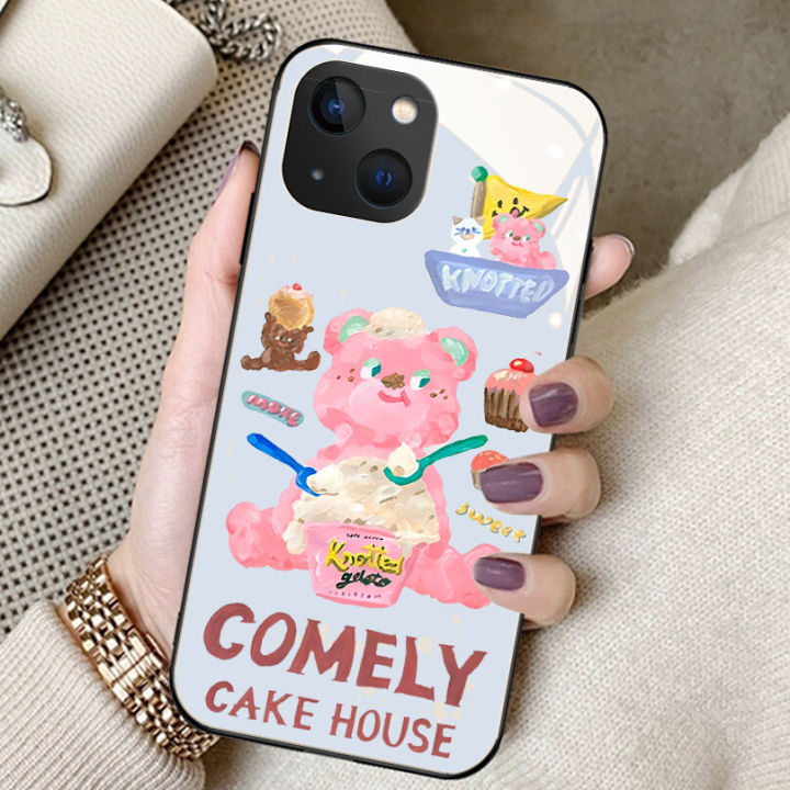 For%20Redmi%20A2%20A1%204G%202022%20Back%20Cover%20Case%20glass%20Fashion%20Pink%20Lovely%20Bear%20Shockproof%20Camera%20Lens%20Protector%20Phone%20Cases%20-%20Image%202