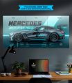 3 In 1 Set Wall Canvas Split Car Poster set pack of 3 Size 12x24 inch. 