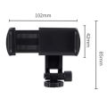 360 Degree Rotatable Multifunctional Tripod Mobile Phone Holder Mount - Tripod Mount.