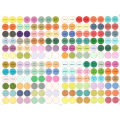 1set For doTERRA Essential Oil Bottle Cap Lid Label Pre-printed Essential Oil Bottles Cap Lid Labels Round Circle Stickers.