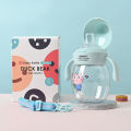 Duck Beak Slicone Nipple PPSU plastic material Kids Water Bottle/Mom pot 250ml -1pcs.