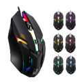 COMBO PACK RGB Mouse + RGB Mouse Pad Set, RGB Glowing Wired Gaming  Mouse Combos For Desktop Laptop PC Gamer. 