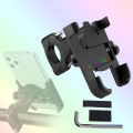 Metal Bike Phone Holder - Sturdy And Secure Bracket For Mounting Phones On Motorcycles And Bicycles. 