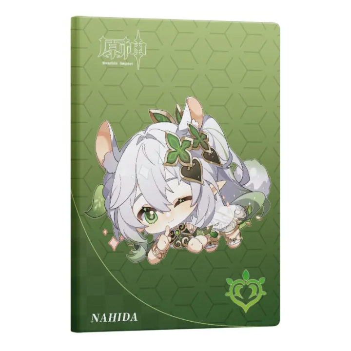 Kawaii%20Nahida%20Shikanoin%20Heizou%20Anime%20Notebook%20Genshin%20Impact%20Student%20Journaling%20Stationery%20for%20Diary%20School%20Supplies%20Memo%20Pad%20-%20Image%207