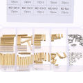 KOGEEK Spacing M3/M2 Screw Cylindrical Brass Threaded Pillar PCB Hex Standoff Spacer Male to Female DIY Set Stainless Steel Nut Assortment Mounting Hardware Kit.