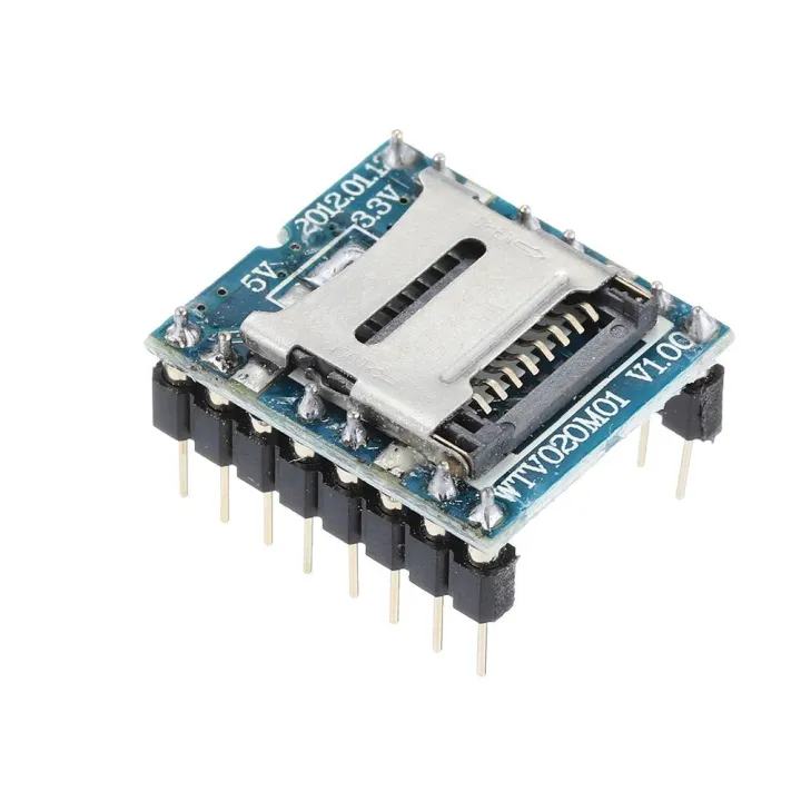 Mini SD Card MP3 Sound Module For PIC Arduino WTV020-SD