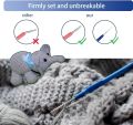 Knitting And Crochet Accessories Set. Crochet Hook Stitching Weave Accessories Supplied With Case Hand Knitting Tools.. 