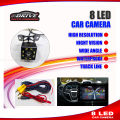 8 LED High Resolution Car Rear View HD Camera , car camera. 