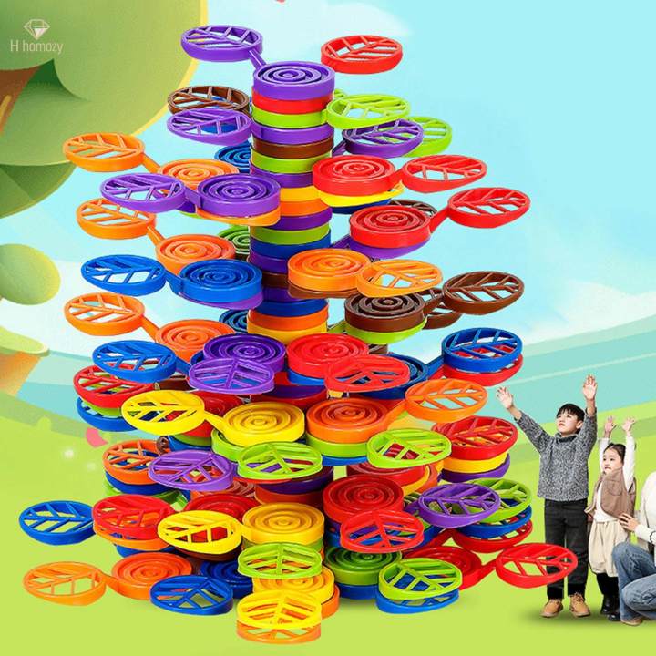 Balance%20Block%20Montessori%20Toys%20Parent%20Children%20Interactive%20Stacking%20Games%20Toys%20Tree%20Stacking%20Blocks%20for%20Age%204%205%206%20Unisex%20Boys%20Gifts%20-%20Image%202