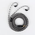 Xinhs 8 Core 5n Single Crystal Copper Silver Plated Wire Headphone Upgrade Cable.