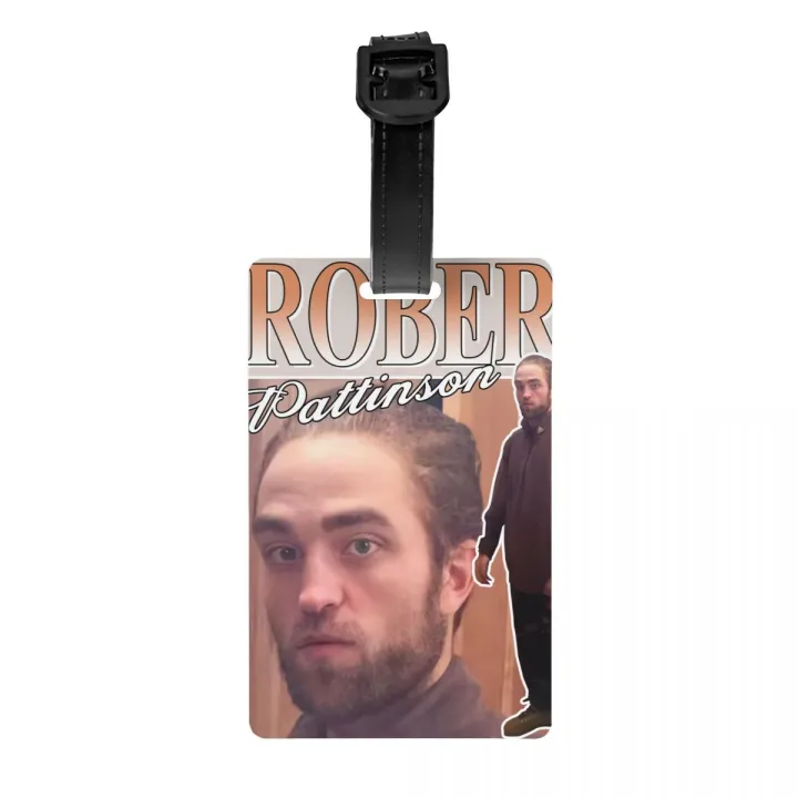 Custom%20Humor%20Robert%20Pattinson%20Standing%20Meme%20Luggage%20Tag%20With%20Name%20Card%20Funny%20Rob%20Privacy%20Cover%20ID%20Label%20for%20Travel%20Bag%20Suitcase%20-%20Image%207